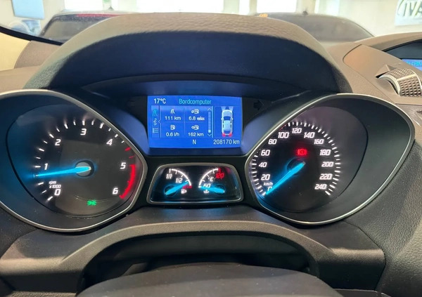 Ford Kuga cena 47700 przebieg: 208000, rok produkcji 2014 z Rzeszów małe 781